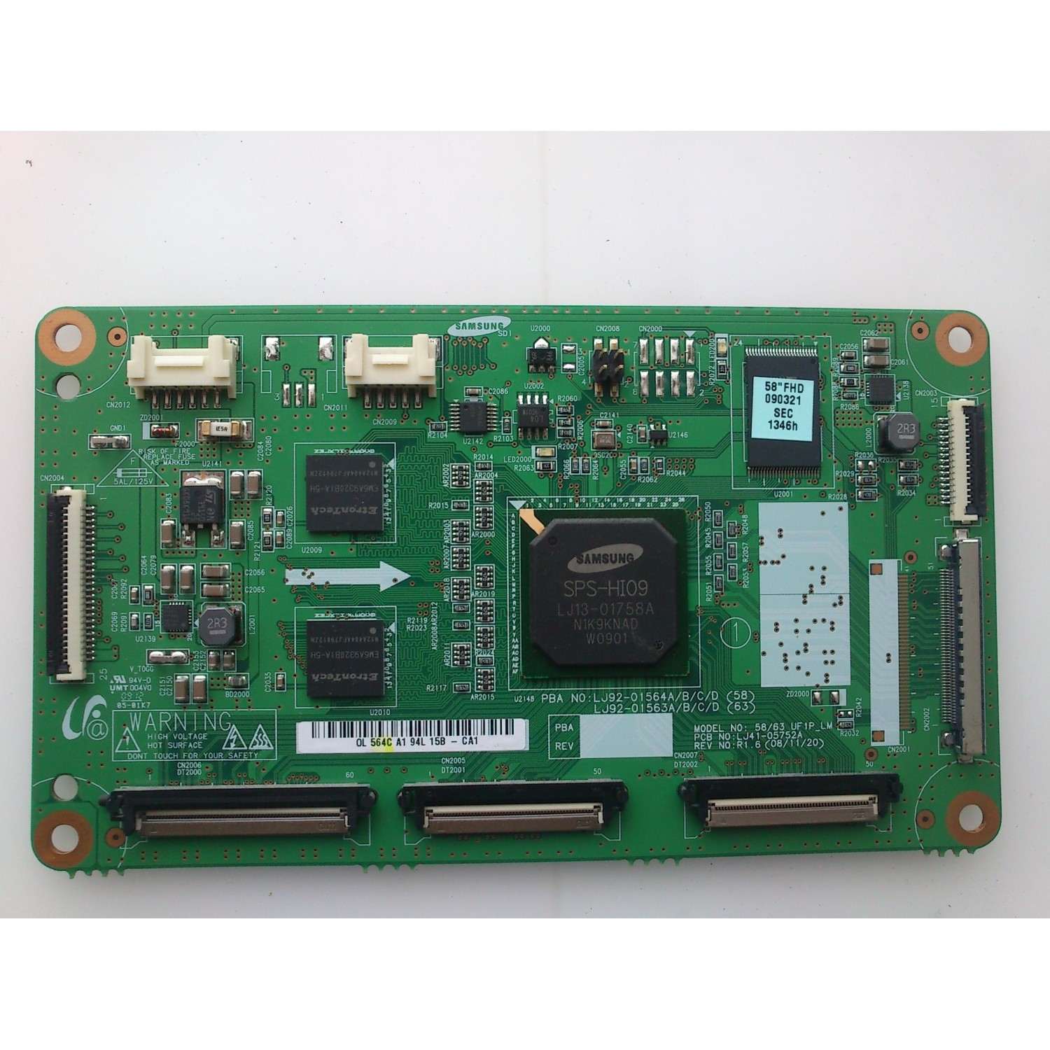 MAIN LOGICA 564C / SAMSUNG  BN96-11926A MODELO PN58B540S3FXZA